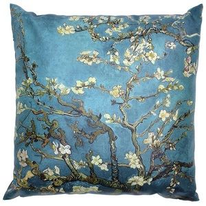 Almond Blossom Van Gogh pillow cover. 19.5x19.5.